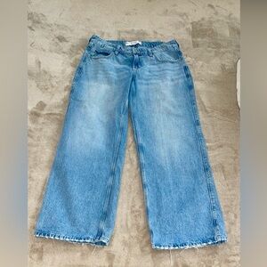 Hollister Denim Low-Rise Baggy Jeans